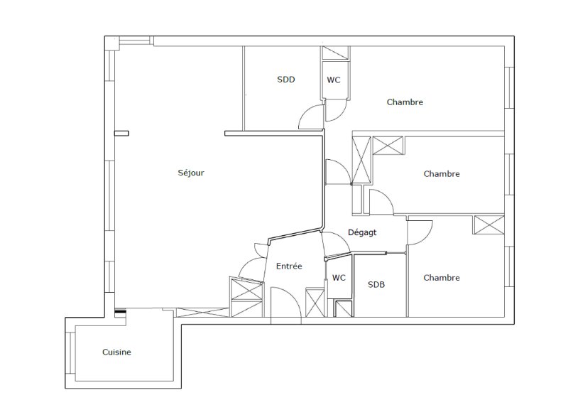 Appartement à vendre, 116m², Levallois-Perret