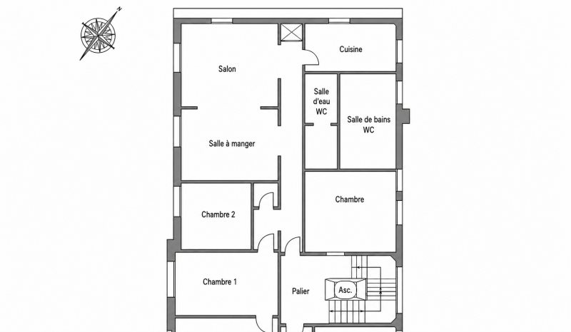 Appartement à vendre, 80m², Levallois-Perret