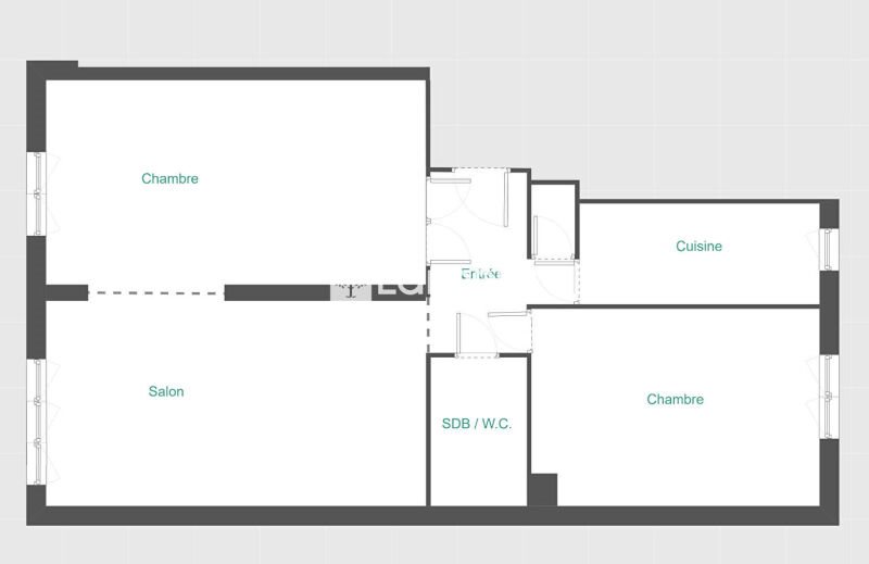 Appartement à vendre, 60m², Montrouge