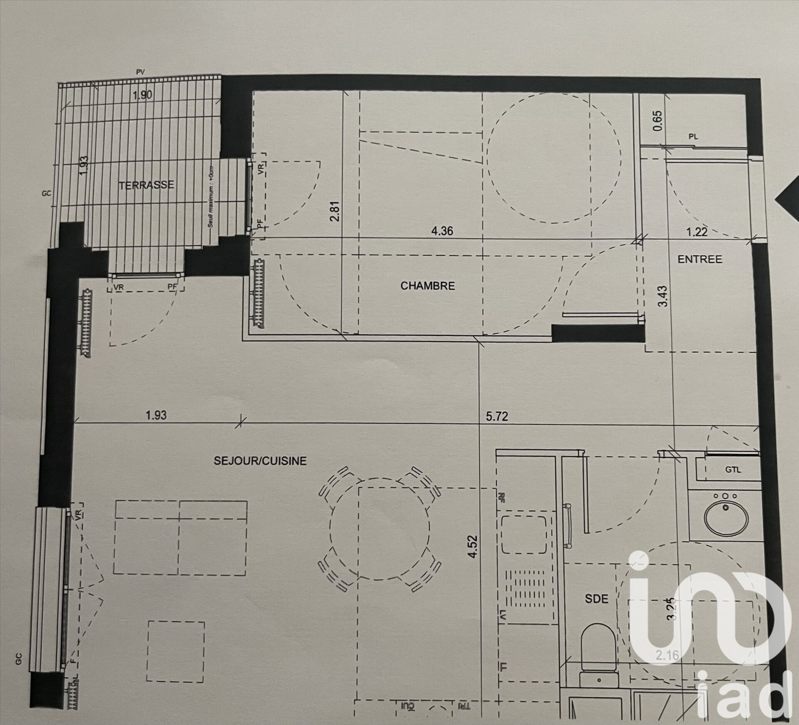Appartement à vendre, 50m², Orly