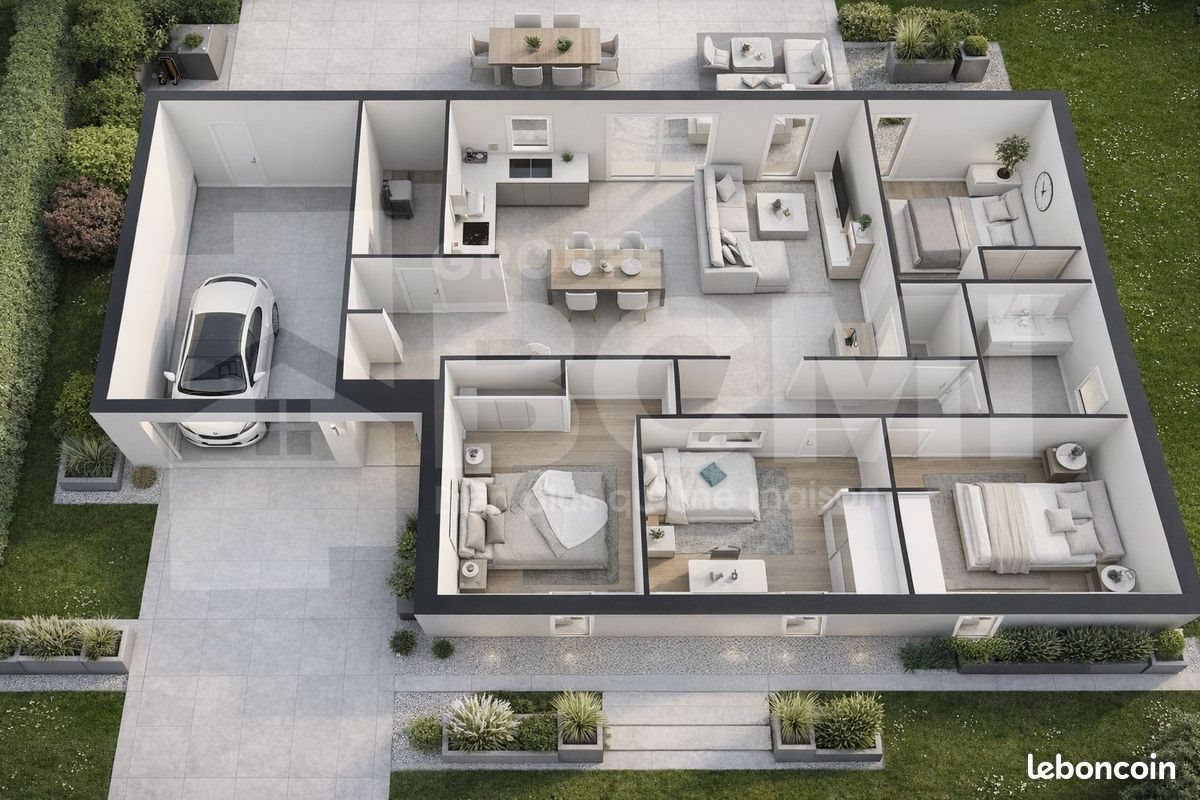 Maison à vendre, 82m², Saint-Georges-des-Coteaux