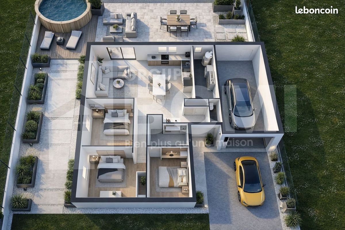 Maison à vendre, 88m², Saint-Jean-de-Sauves