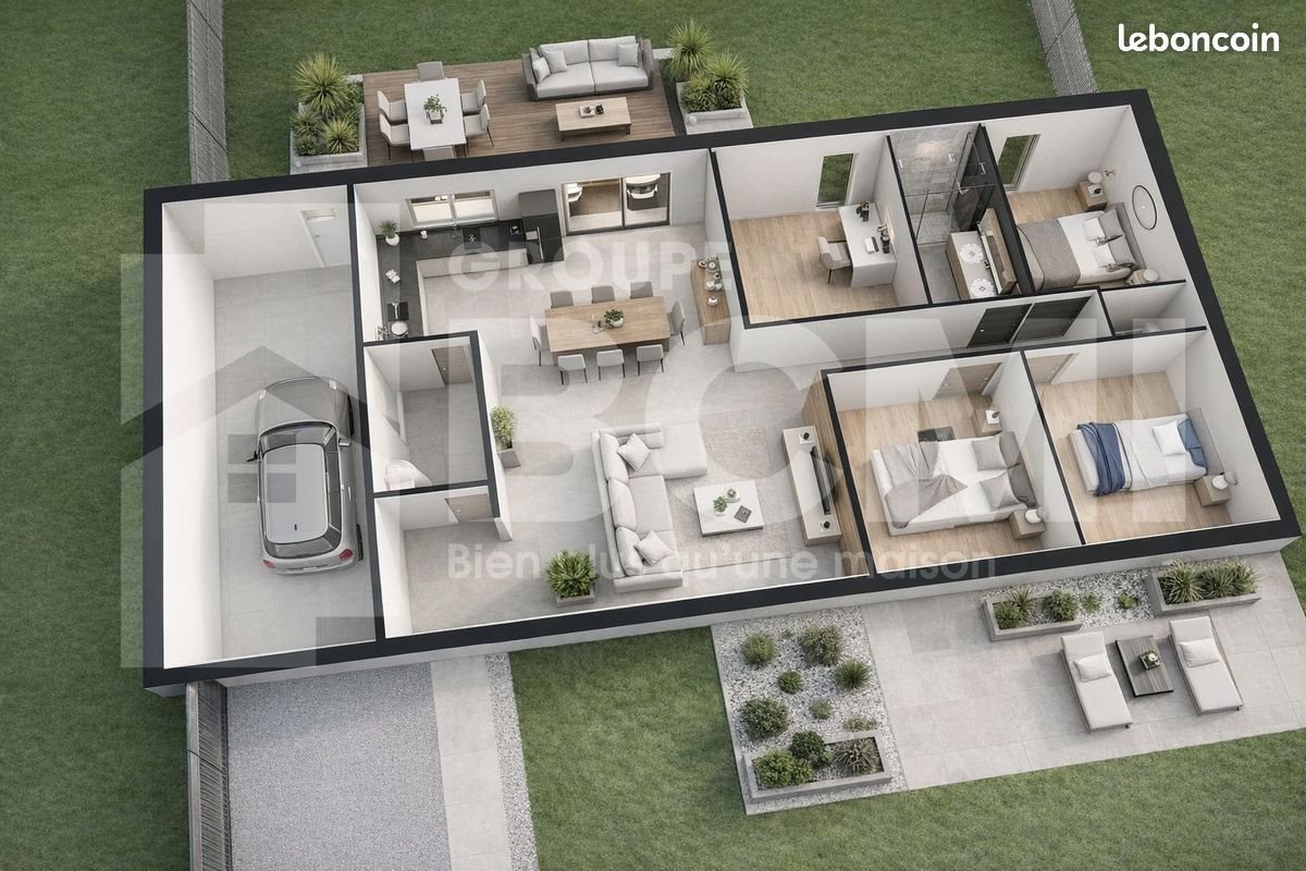 Maison à vendre, 85m², Chaniers