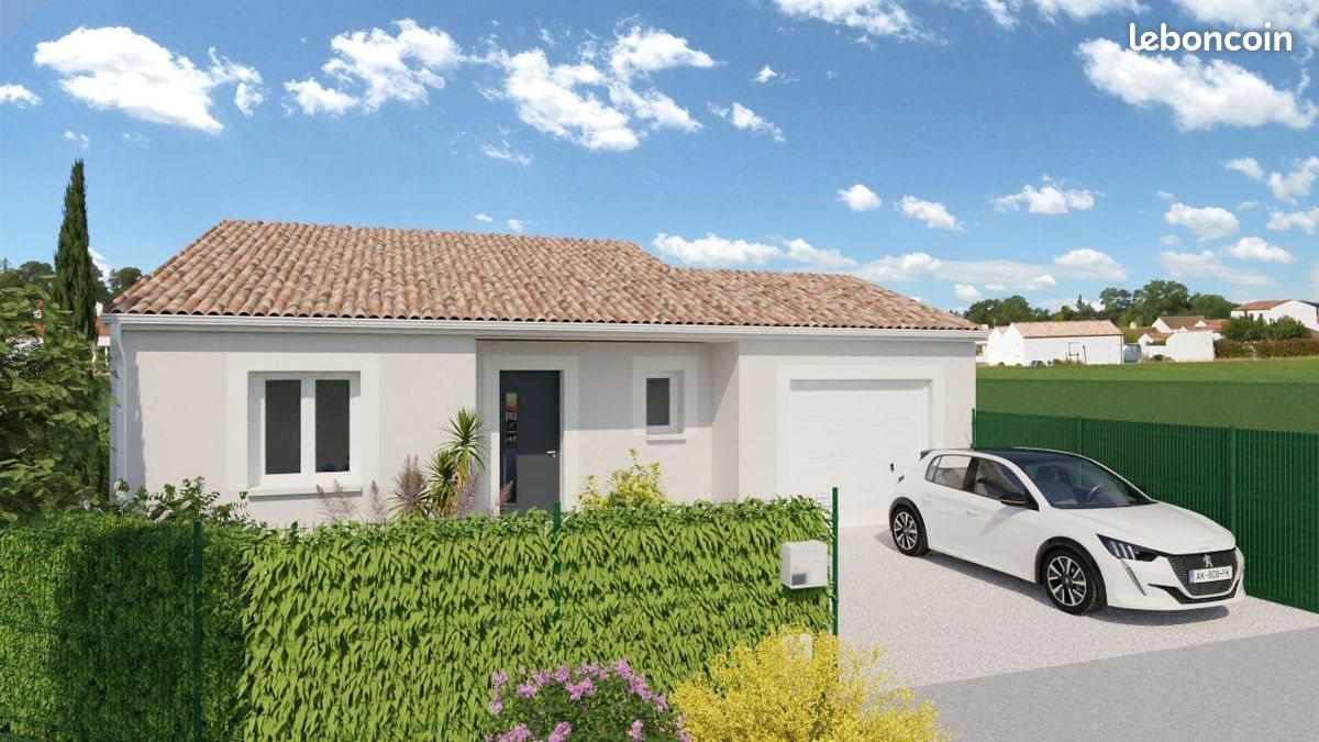 Maison à vendre, 75m², Semussac