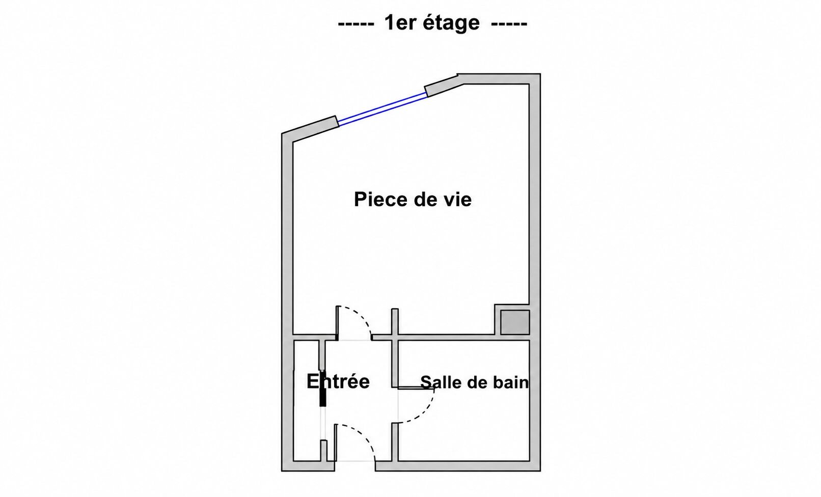 Appartement à louer, 20m², Metz