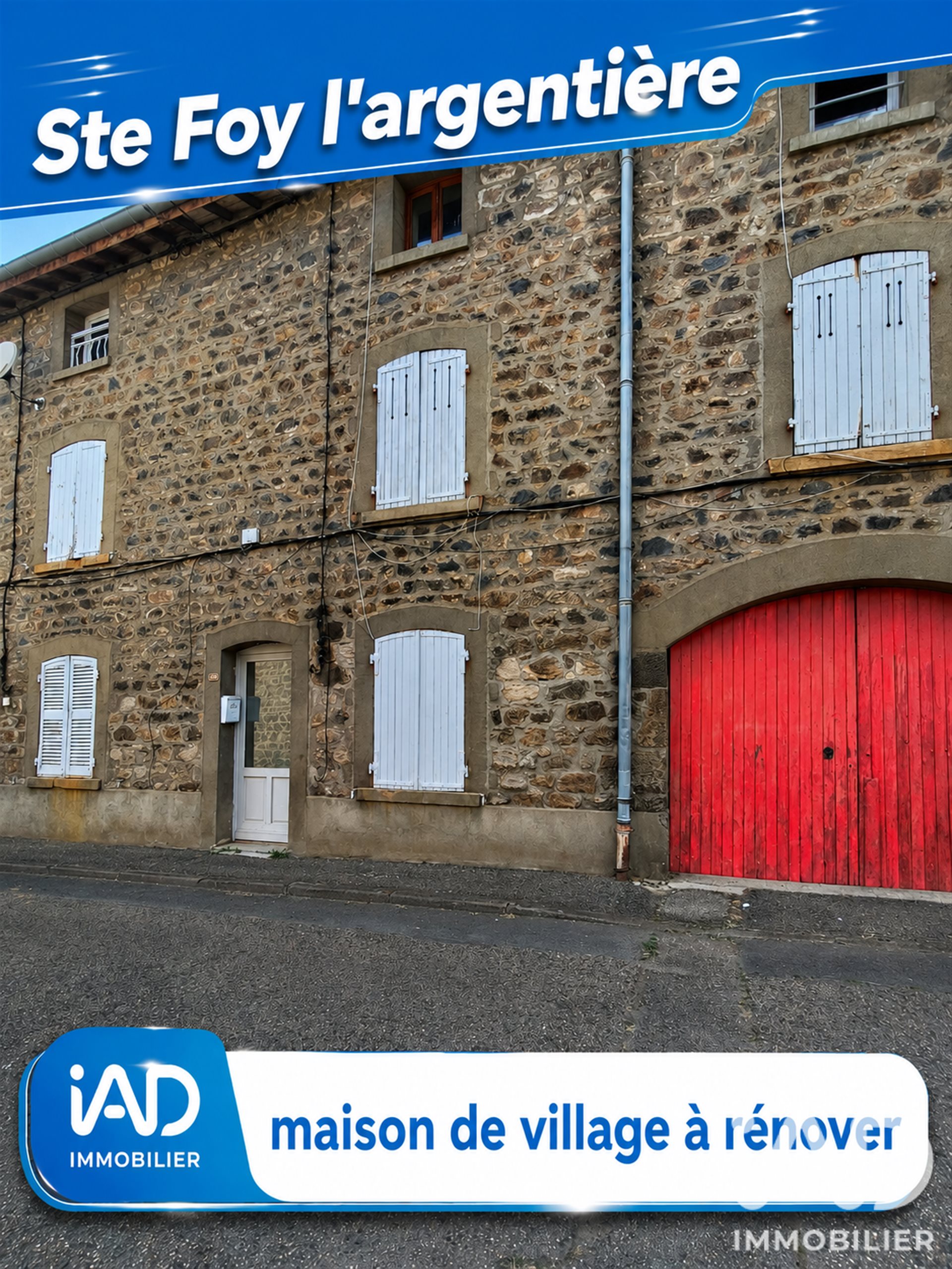 Maison à vendre, 75m², Sainte-Foy-l'Argentière