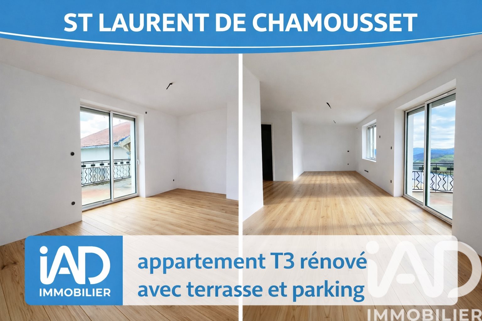 Appartement à vendre, 80m², Saint-Laurent-de-Chamousset