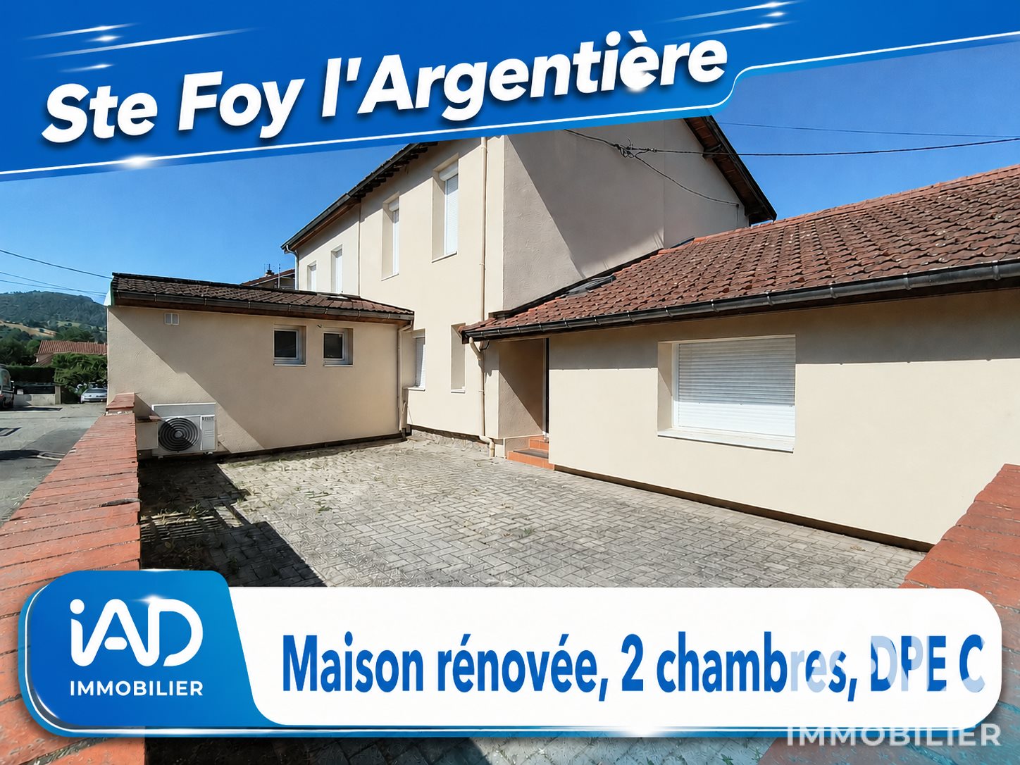Maison à vendre, 68m², Sainte-Foy-l'Argentière
