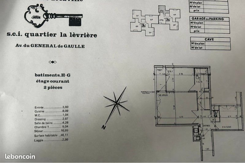 Appartement à vendre, 46m², Créteil