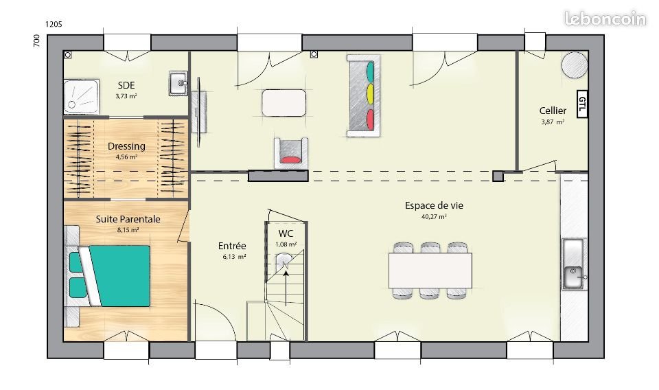 Maison à vendre, 105m², Aulnay-sous-Bois