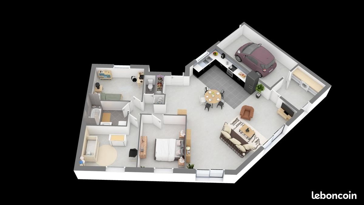 Maison à vendre, 106m², Huest
