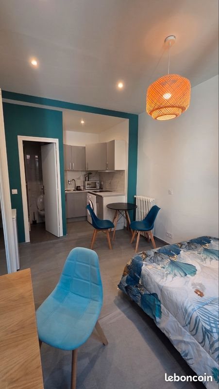 Appartement à louer, 22m², Paris 19ème