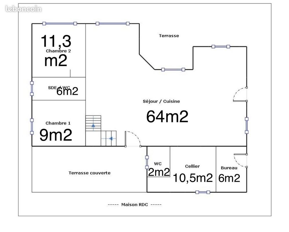 Maison à vendre, 160m², Angresse