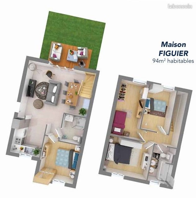 Maison à vendre, 85m², La Ville-aux-Dames