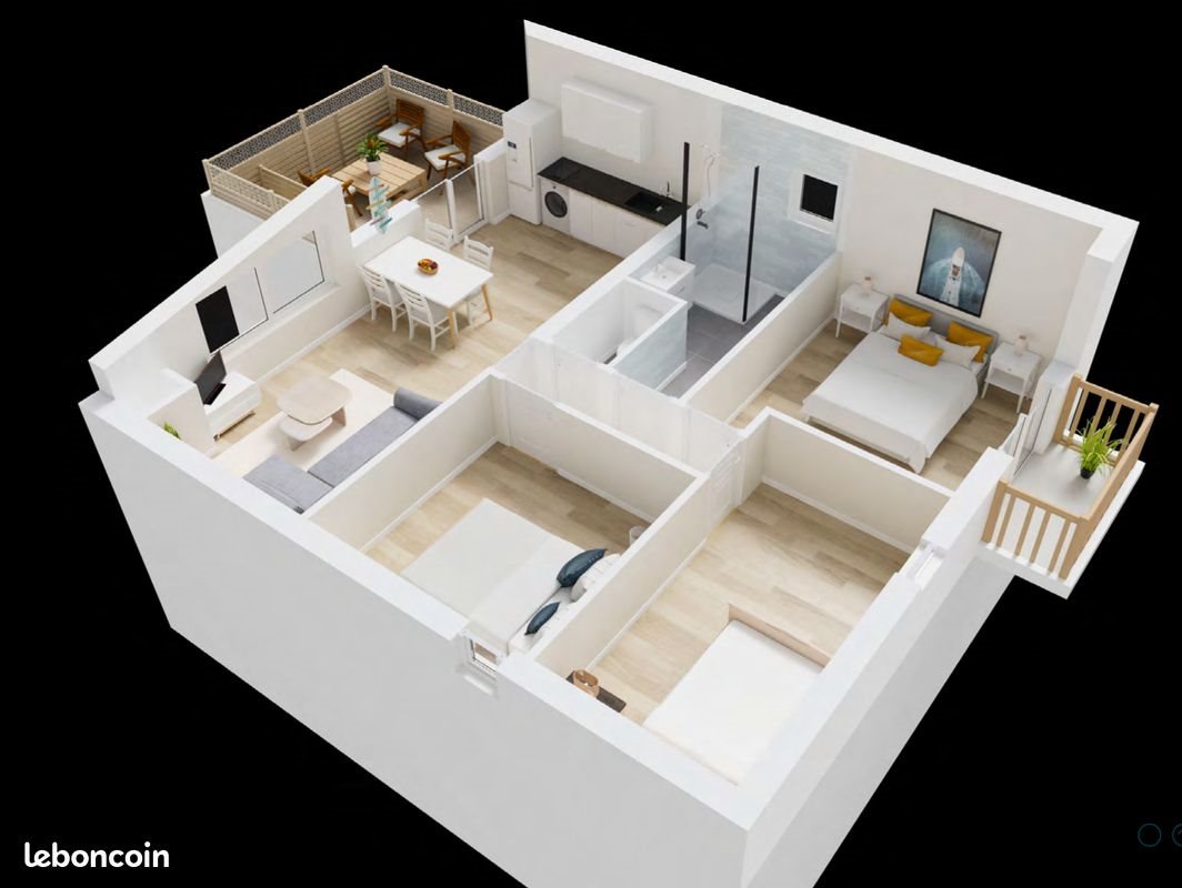 Appartement à vendre, 62m², Lège-Cap-Ferret