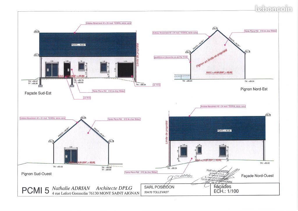 Maison à vendre, 88m², Tollevast