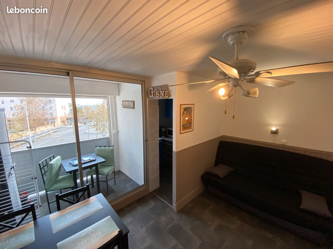 Appartement à louer, 21m², Gruissan