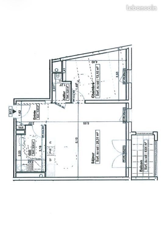 Appartement à vendre, 53m², La Rochelle