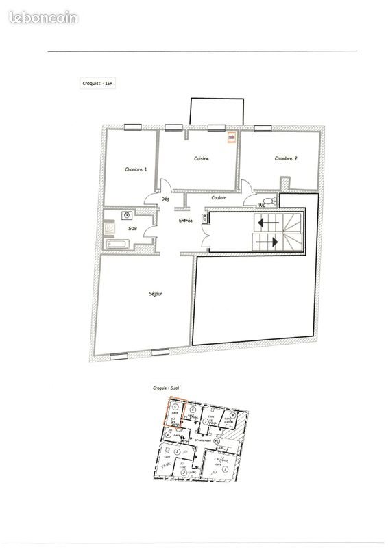 Appartement à vendre, 88m², Metz