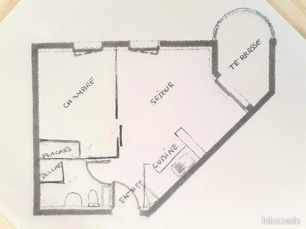 Appartement à vendre, 32m², Sète