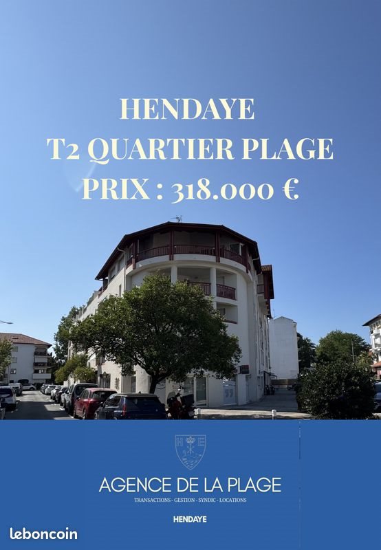 Appartement à vendre, 47m², Hendaye