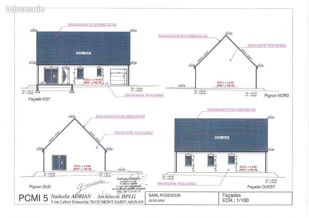 Maison à vendre, 85m², Brix
