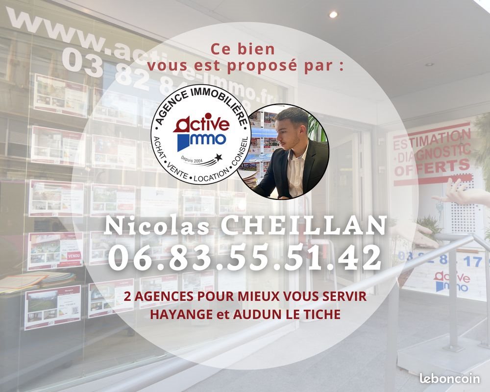 Appartement à louer, 80m², Rombas