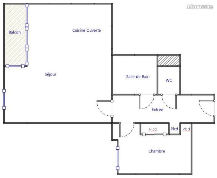 Appartement à louer, 41m², Courbevoie