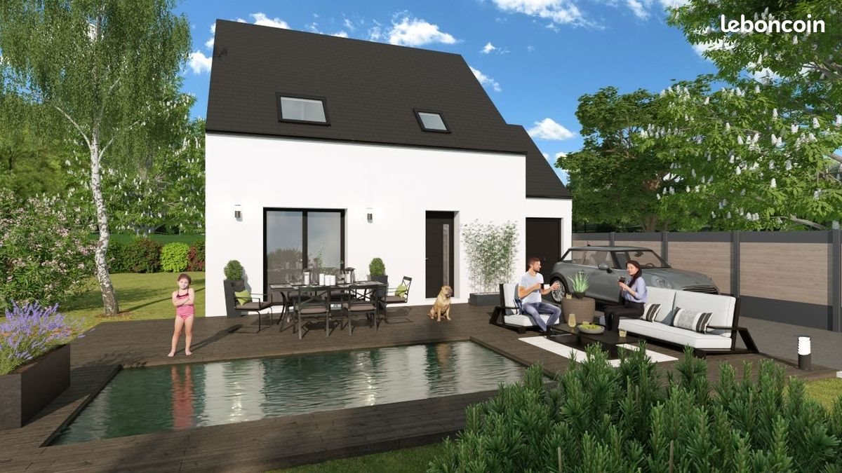 Maison à vendre, 80m², Kervignac