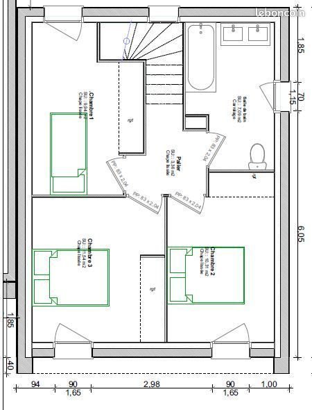 Maison à vendre, 85m², Trignac