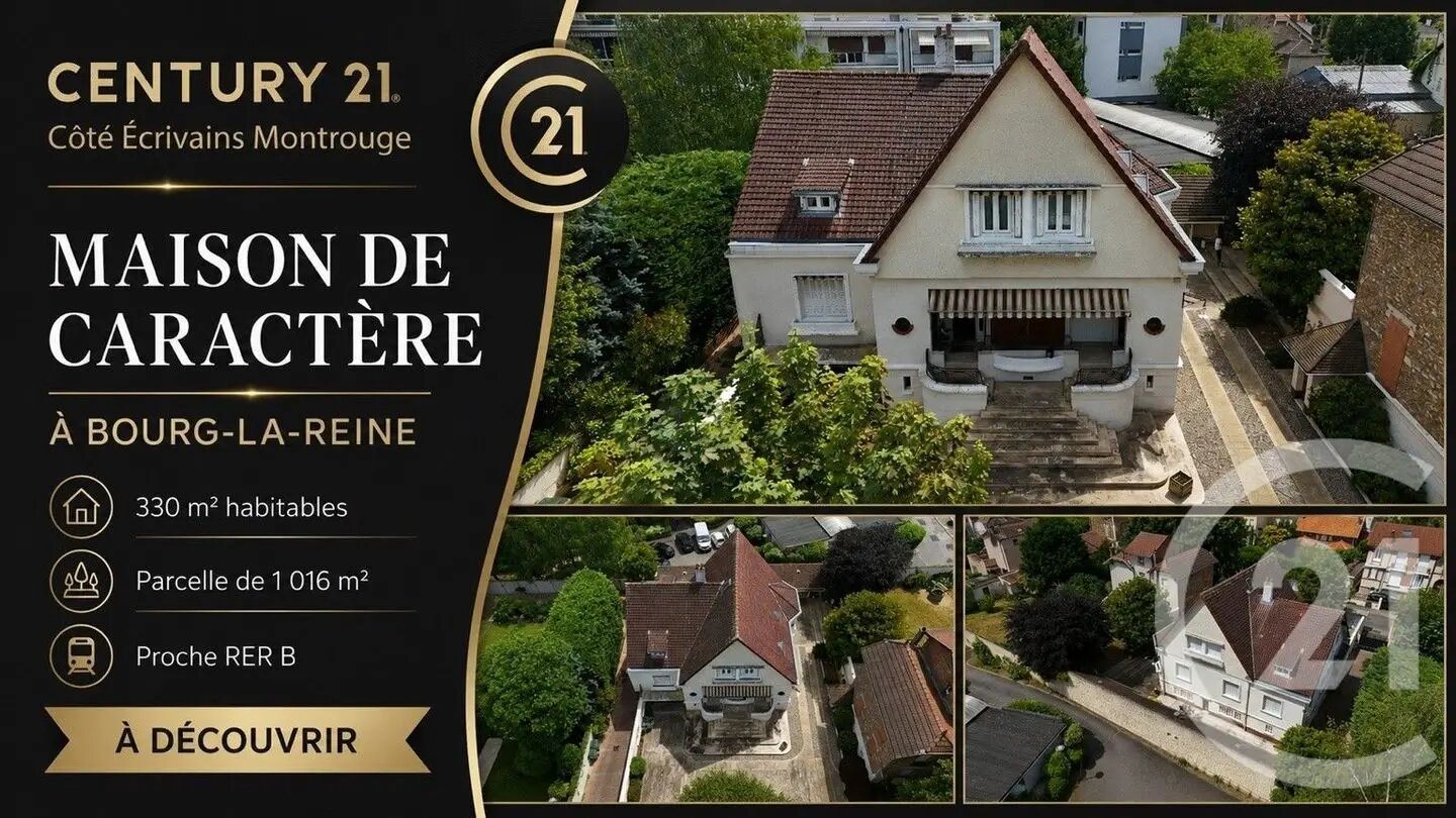 Maison à vendre, 330m², Bourg-la-Reine