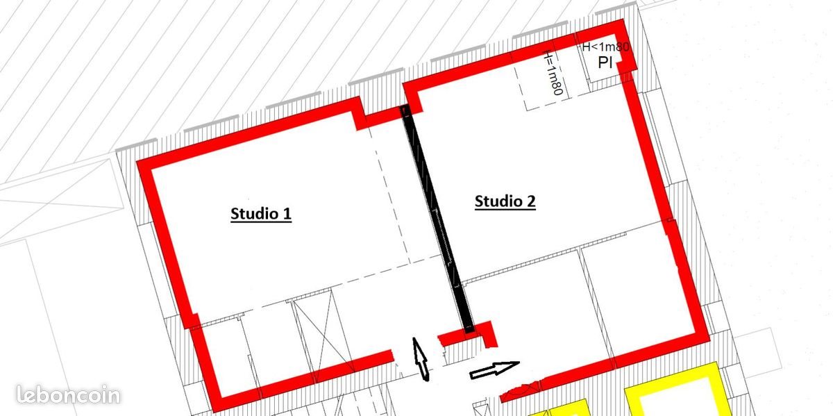 Appartement à vendre, 20m², Rennes