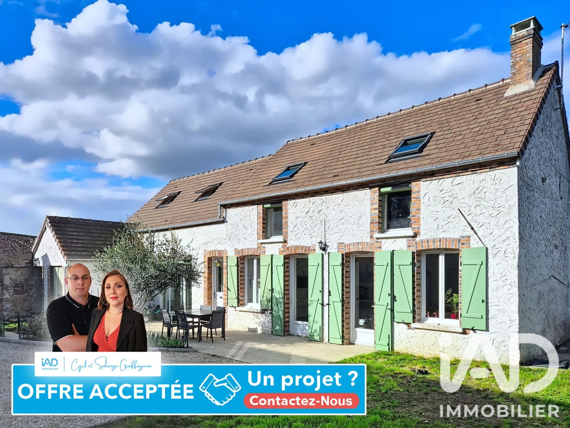 Maison à vendre, 124m², Villeblevin