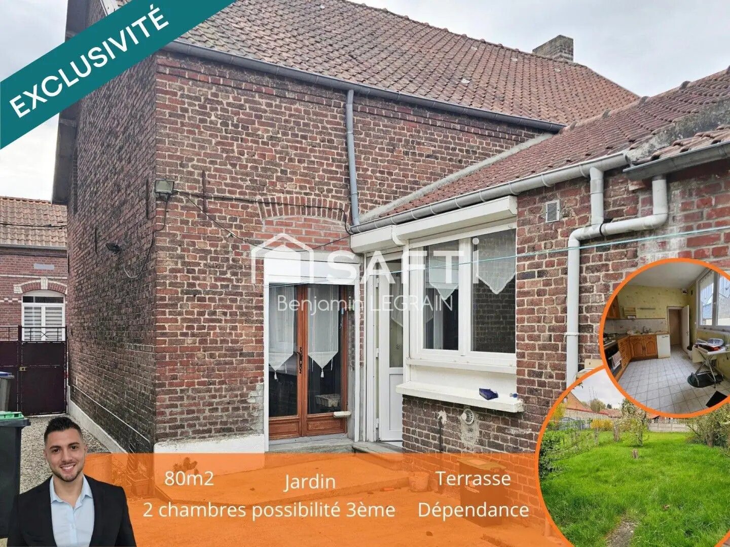 Maison à vendre, 88m², Haspres