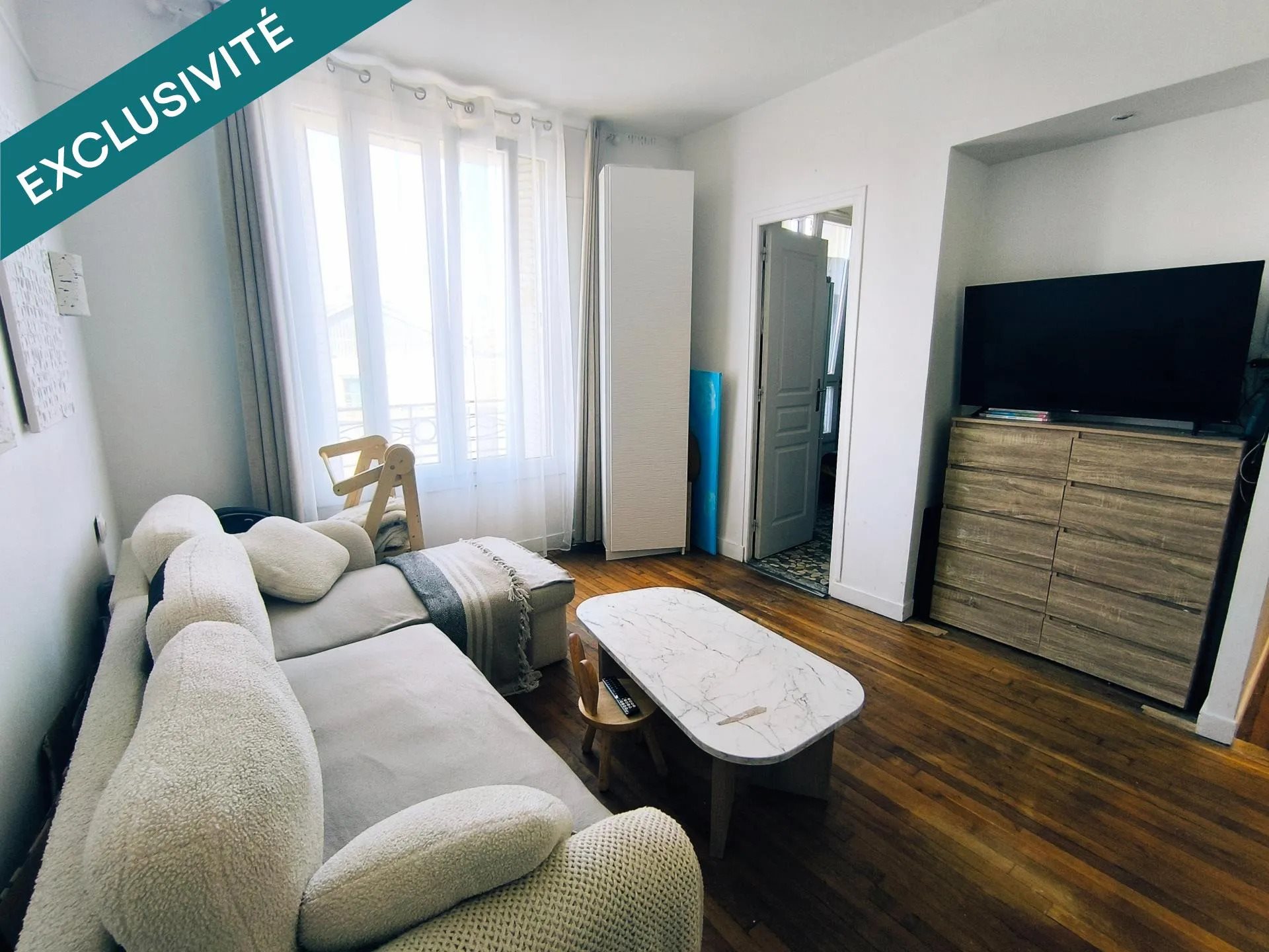 Appartement à vendre, 35m², Gennevilliers