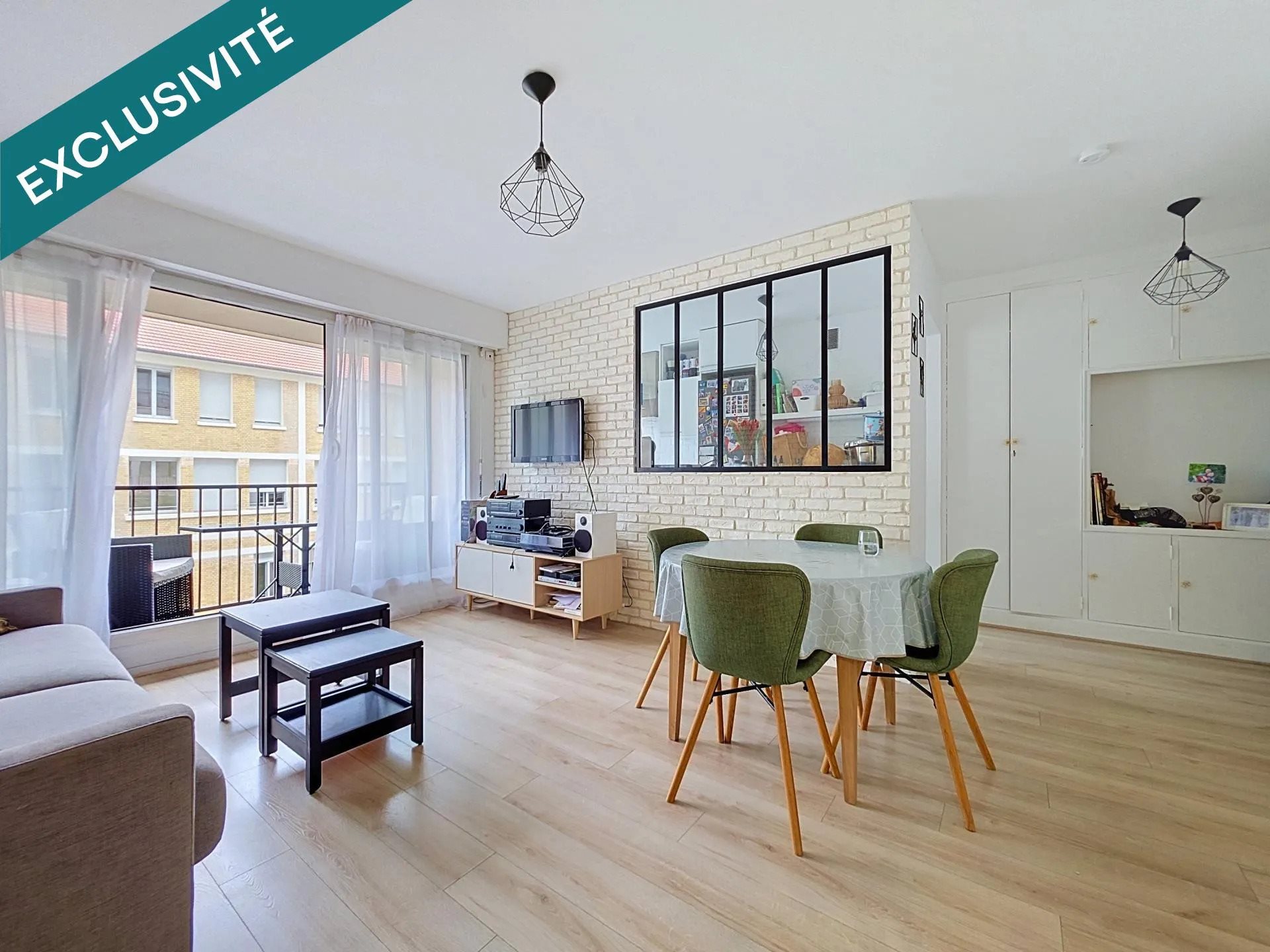 Appartement à vendre, 66m², Paris 20ème
