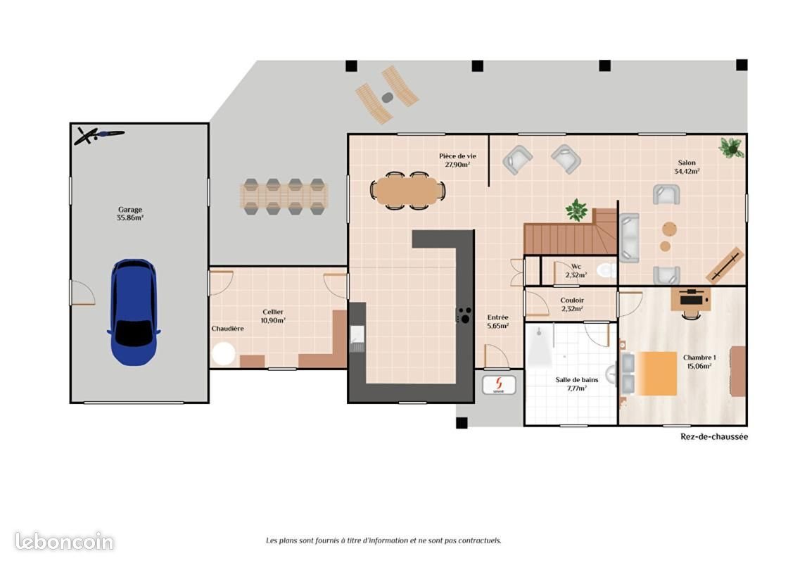 Maison à vendre, 172m², Villebret