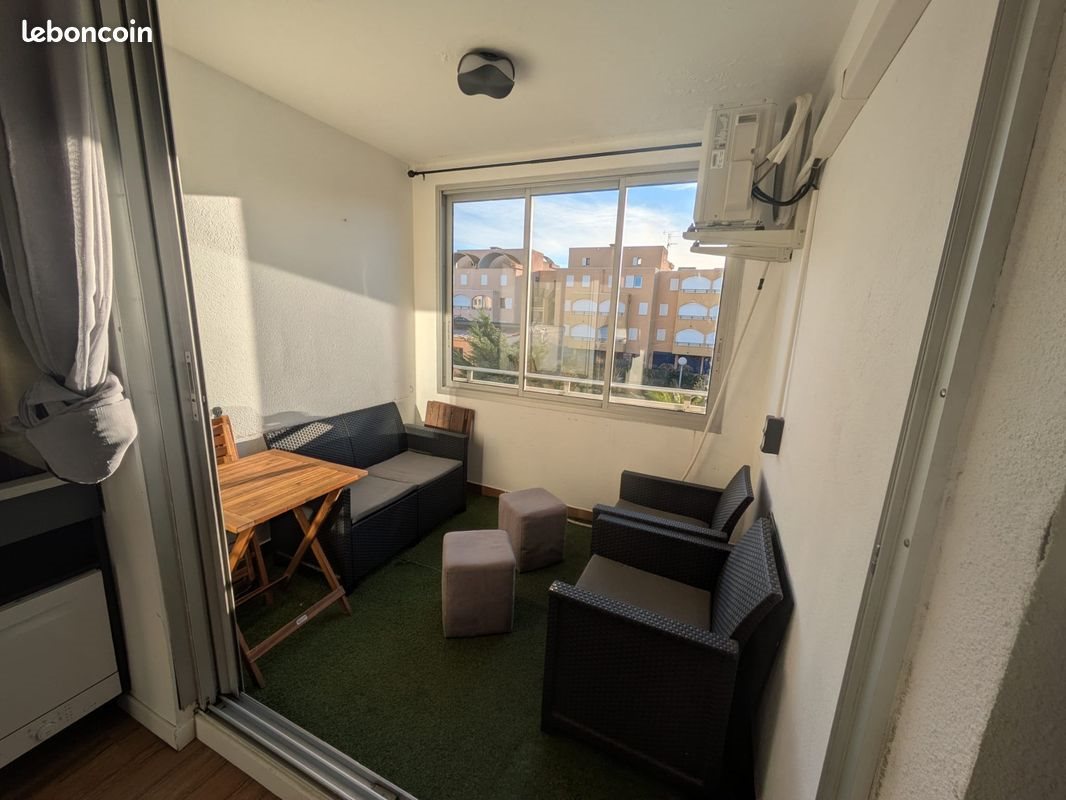 Appartement à louer, 24m², Gruissan
