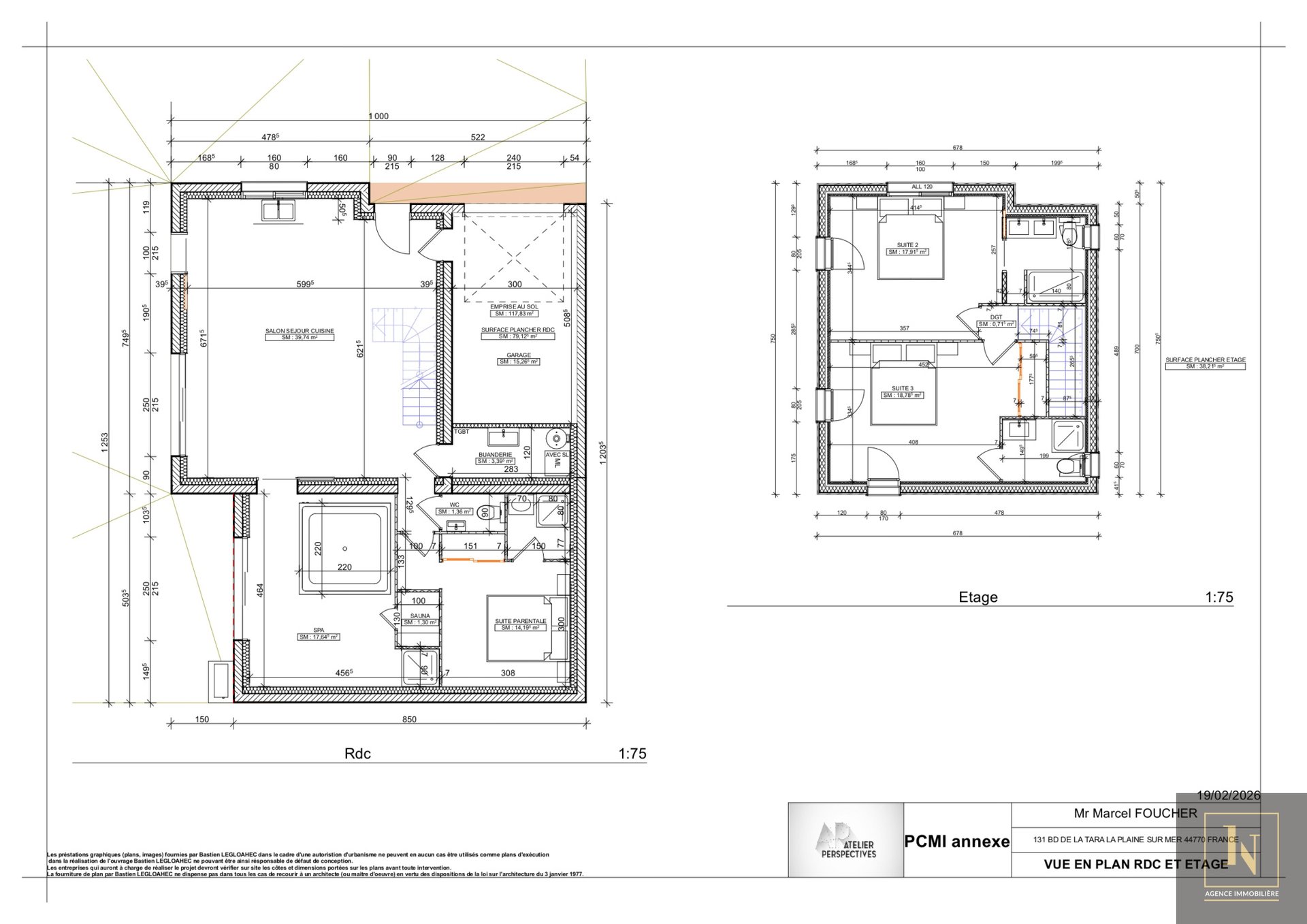 Maison à vendre, 115m², La Plaine-sur-Mer