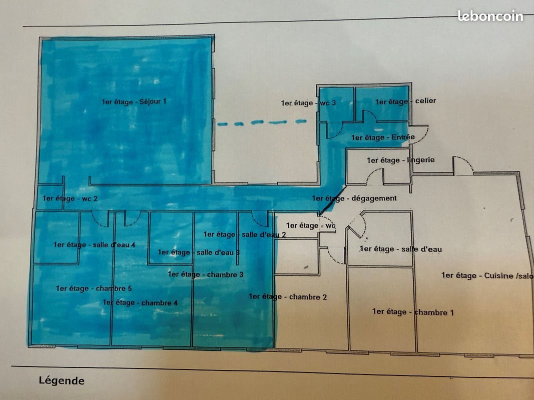 Appartement à louer, 125m², Saumur