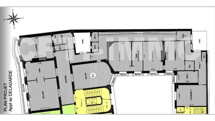 Appartement à louer, 266m², Paris 9ème
