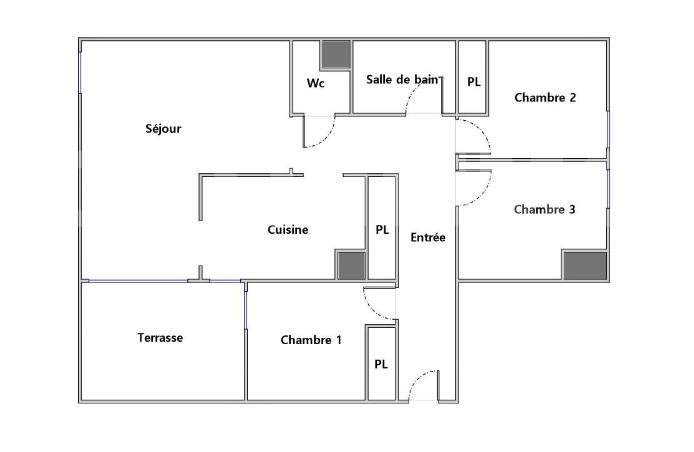 Appartement à louer, 84m², Saint-Laurent-du-Var