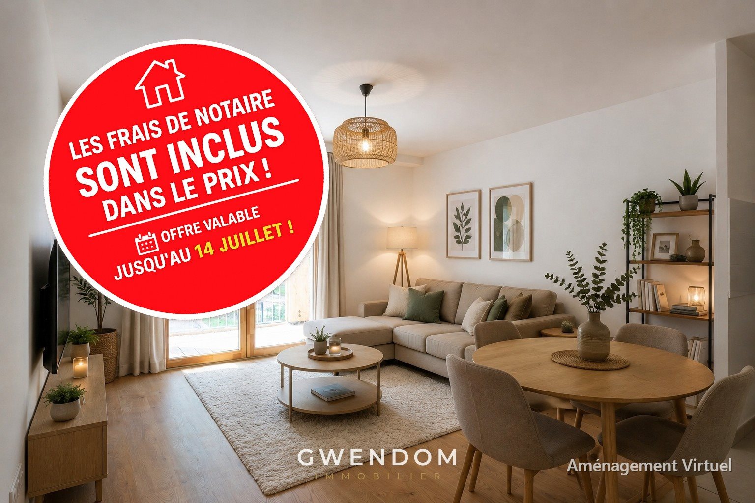 Appartement à vendre, 54m², Torcy