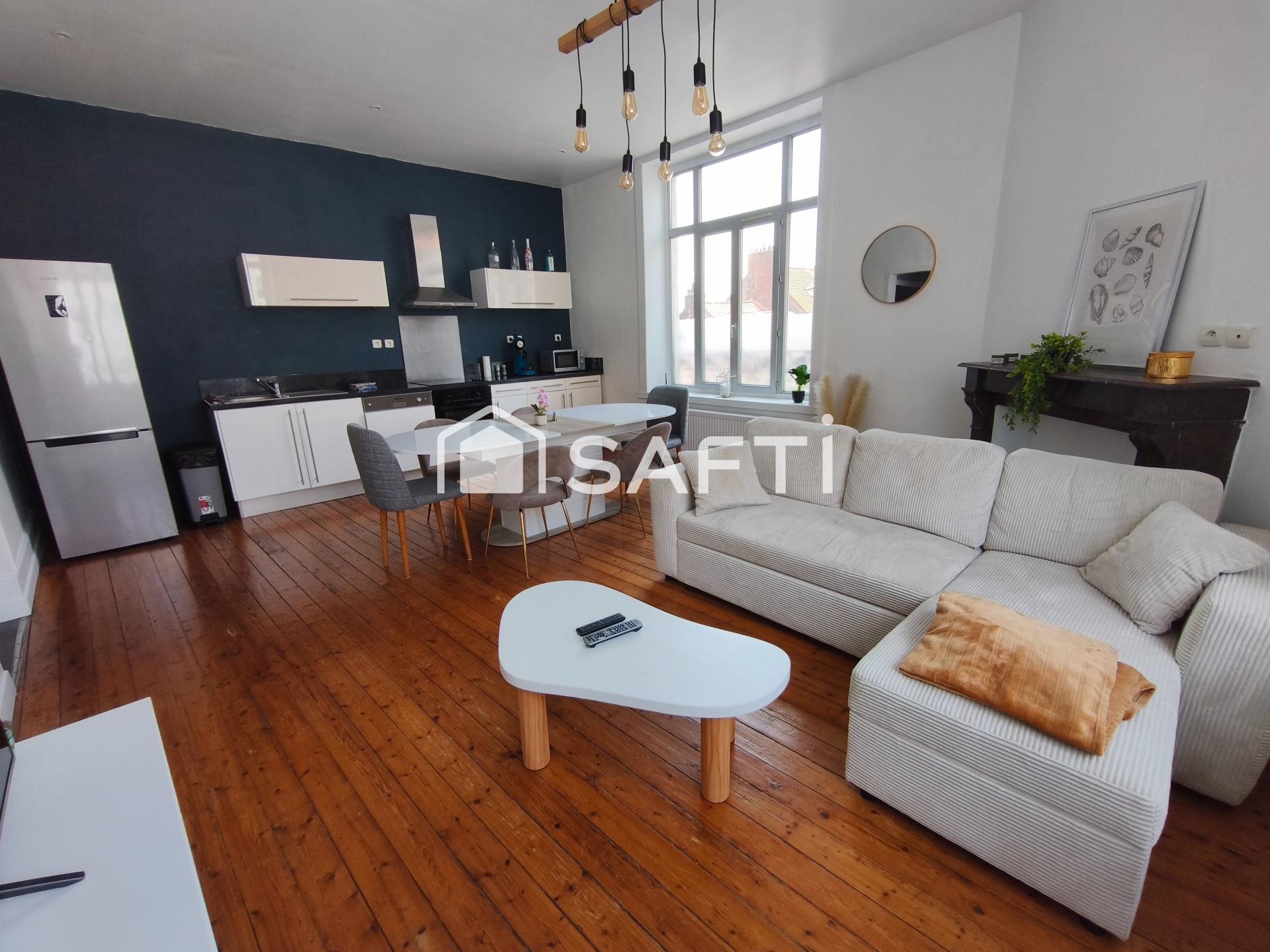Appartement à vendre, 78m², Boulogne-sur-Mer