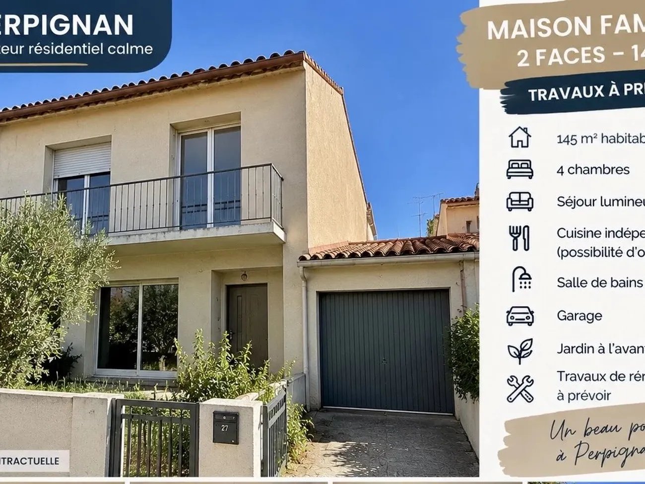 Maison à vendre, 1m², Perpignan