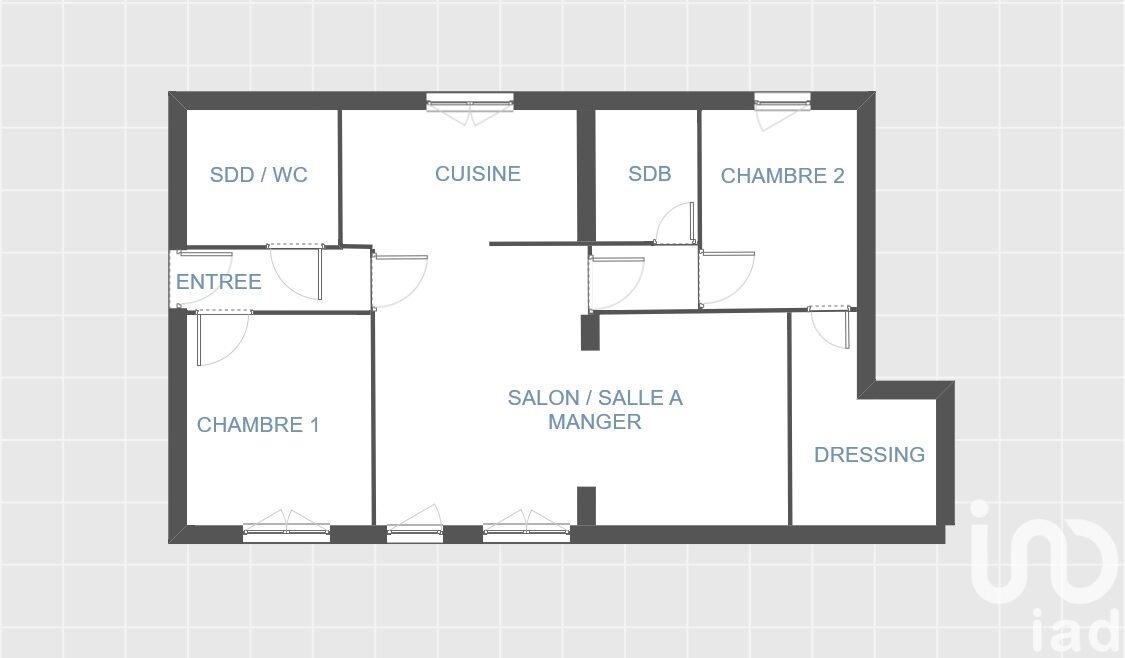 Appartement à vendre, 89m², Honfleur