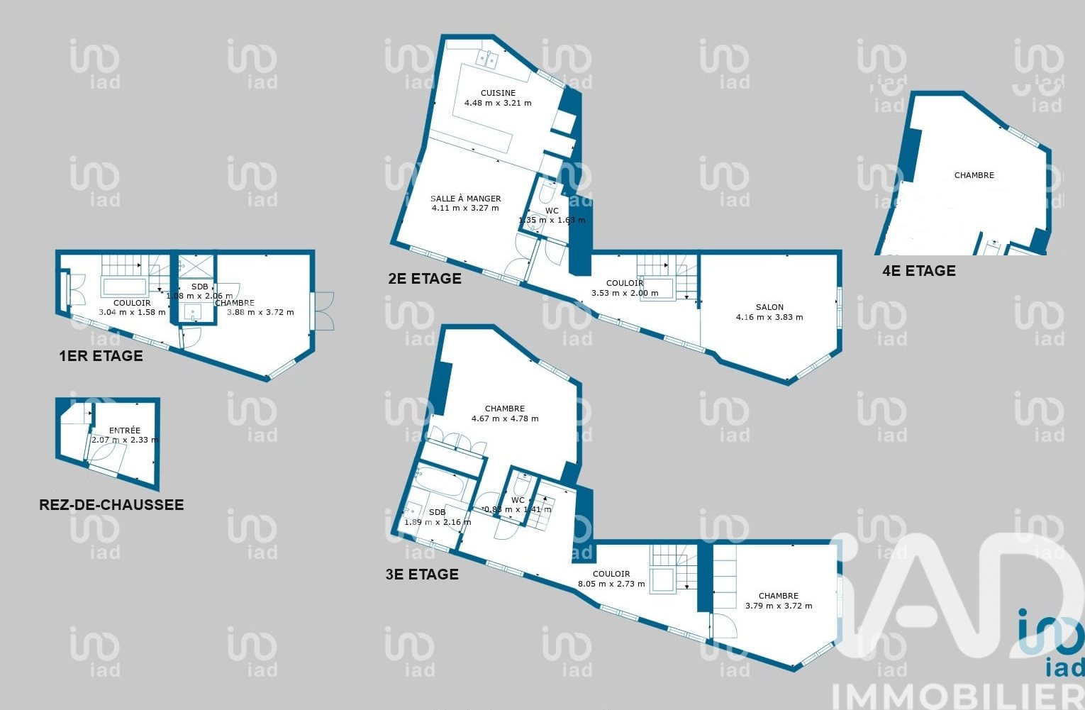 Appartement à vendre, 125m², Honfleur