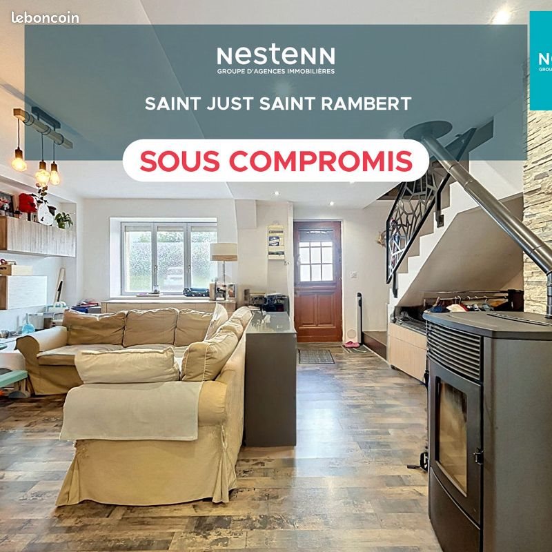 Maison à vendre, 108m², Saint-Just-Saint-Rambert