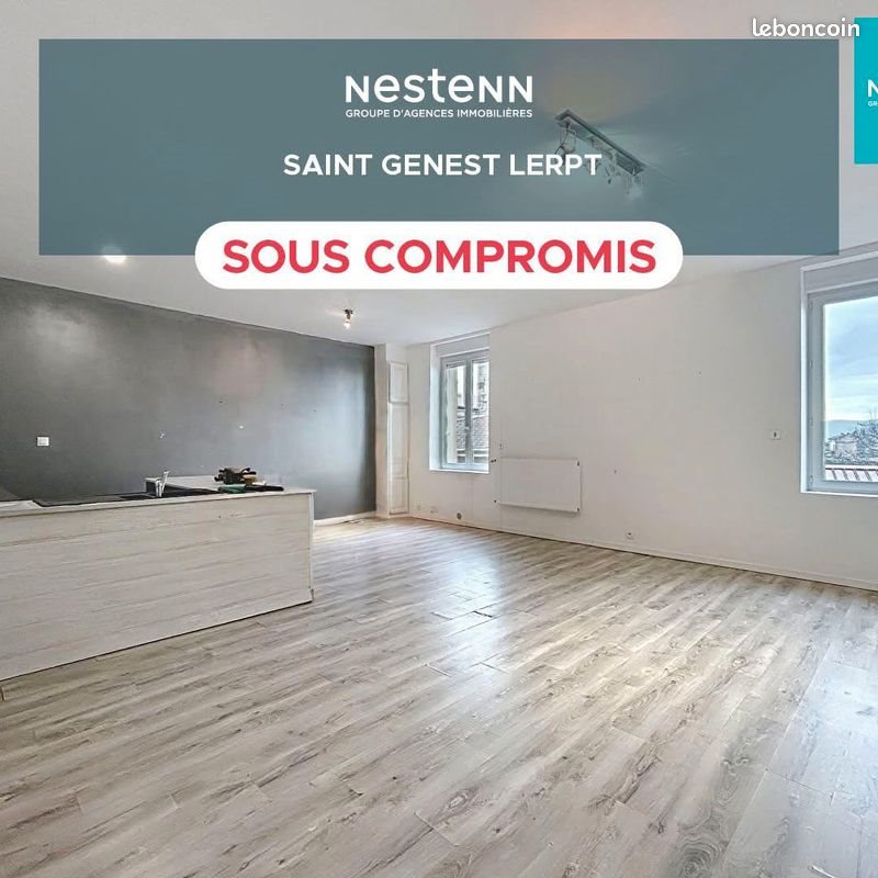 Appartement à vendre, 76m², Saint-Genest-Lerpt