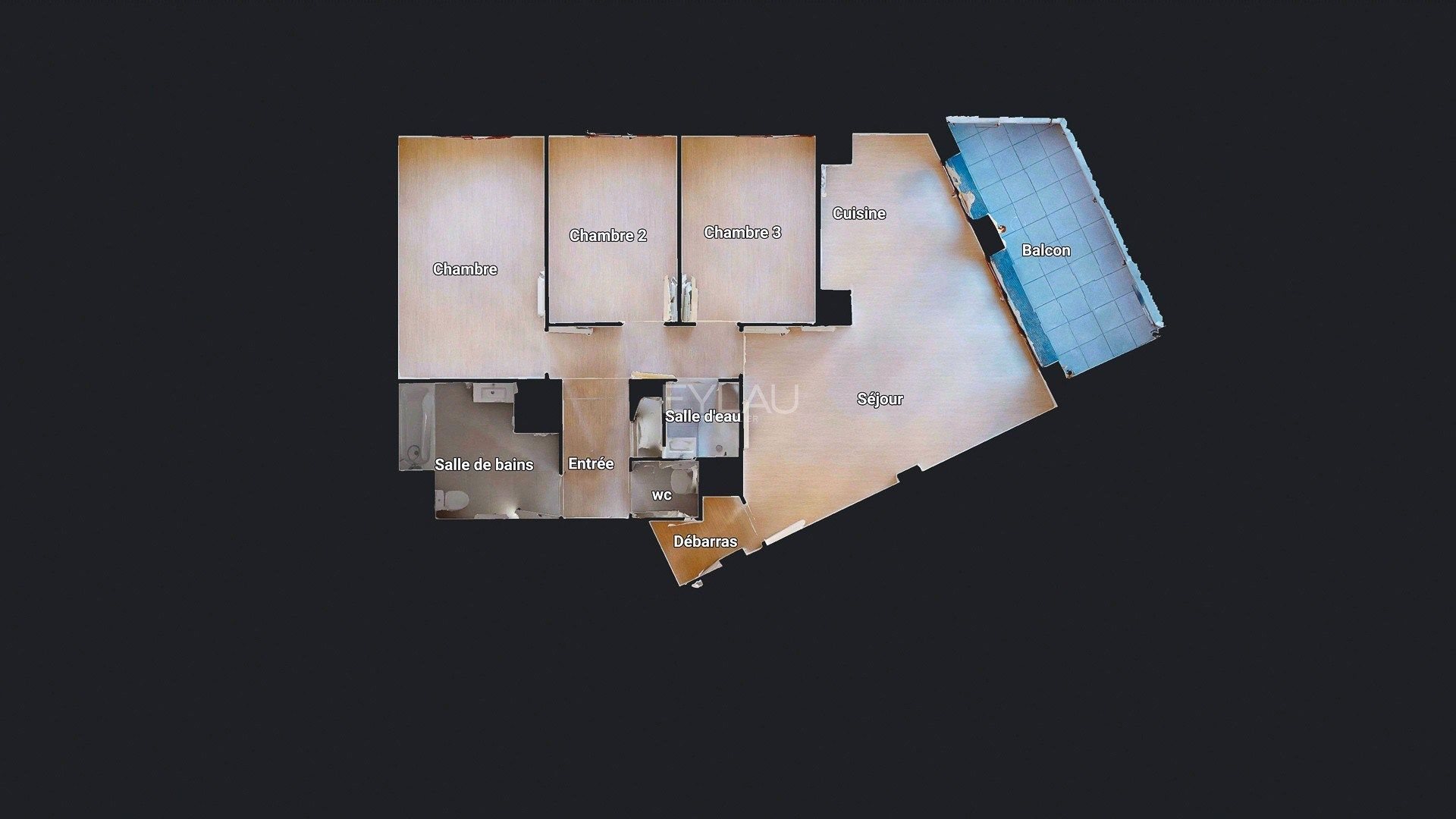 Appartement à vendre, 83m², Villejuif